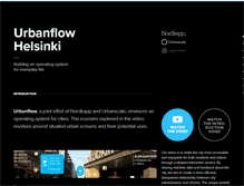 Tablet Screenshot of helsinki.urbanflow.io